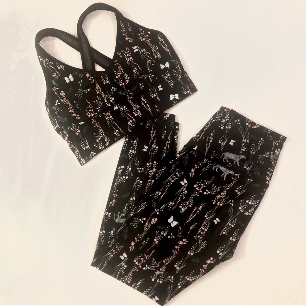Victoria’s Secret - Floral Activewear Set